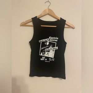 Brandy mellville John galt graphic tank